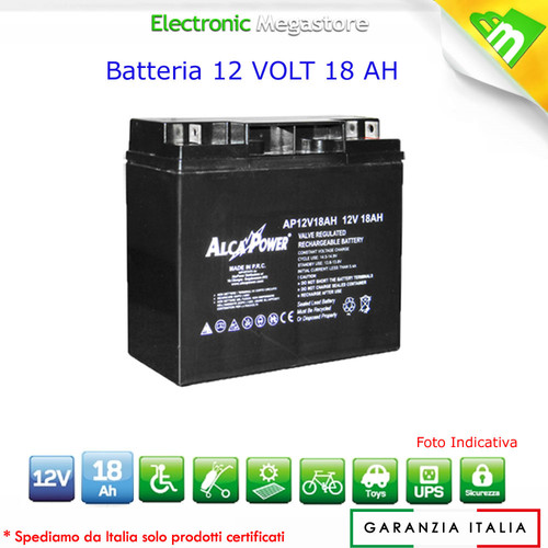 Batteria piombo agm - batteria,