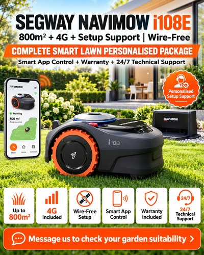 Robot tagliaerba segway - tagliaerba,