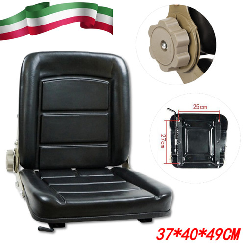 Sedile imbottito con - guide, per